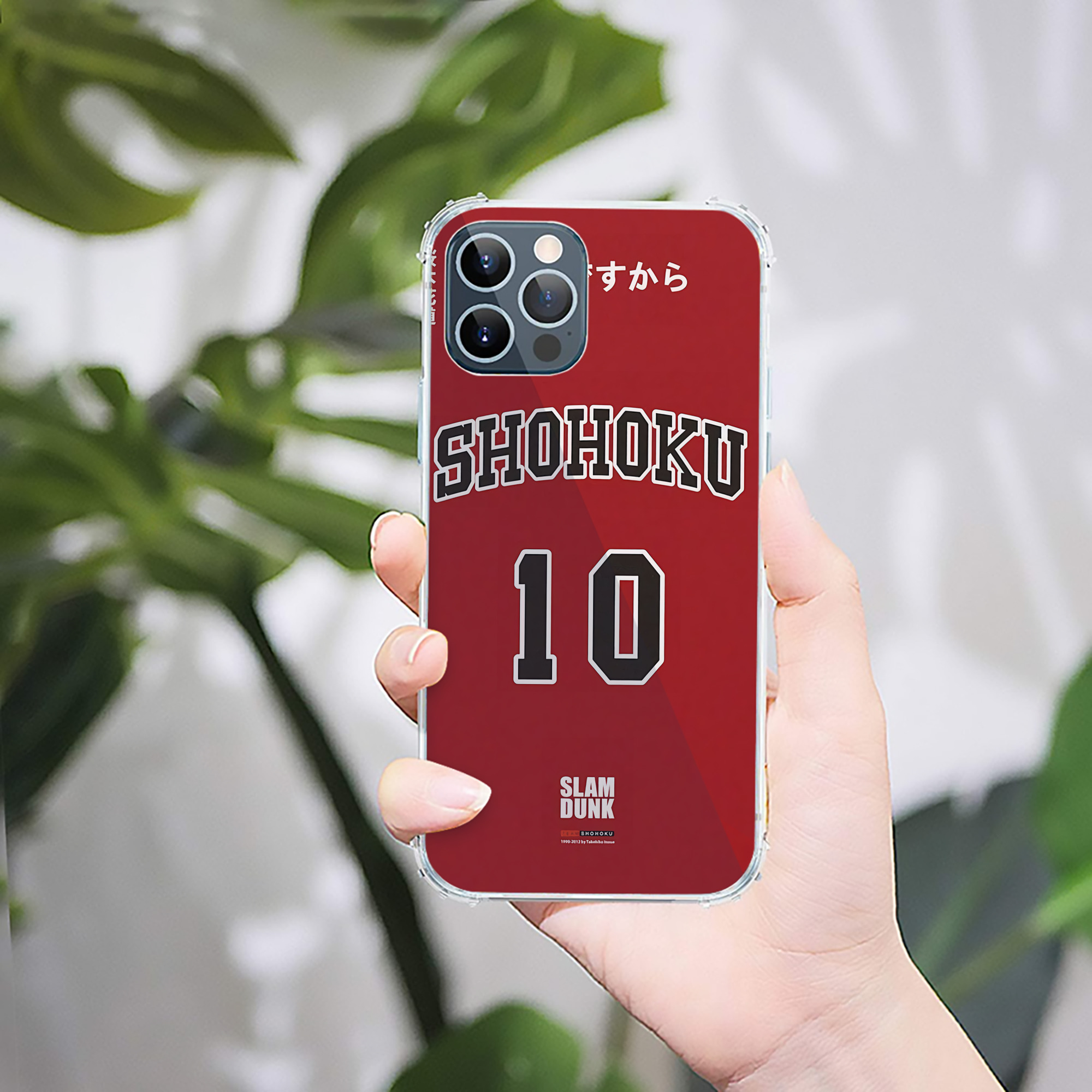 （画像用） SLAM DUNK／スラムダンク 【iPhone 12シリーズ対応】透明スマホケース（クリアソフトケース）